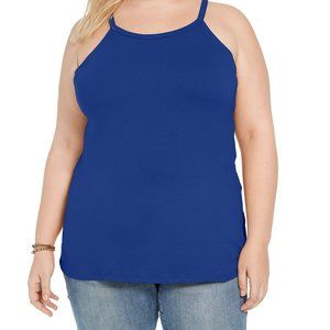 Trendy Plus Size Halter Tank Top  3X